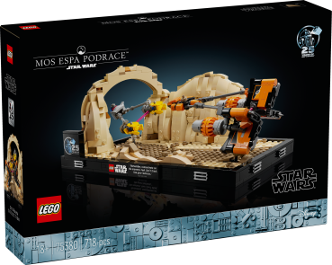 Preview: LEGO® Star Wars™ - 75380 - Podrennen in Mos Espa – Diorama